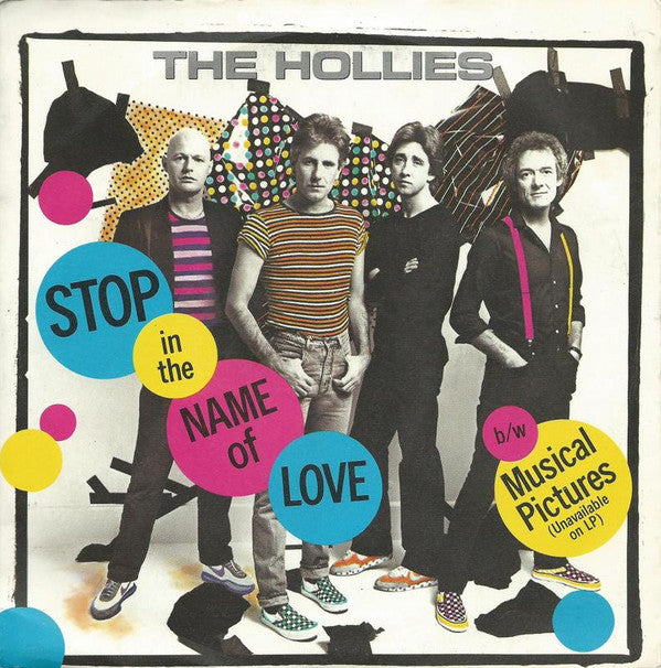 The Hollies : Stop In The Name Of Love (7", Single)