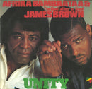 Afrika Bambaataa & James Brown : Unity (12", Single)