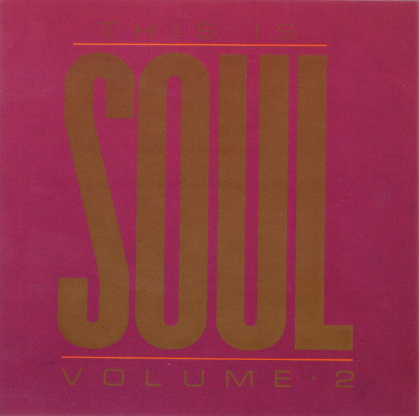 Various : This Is Soul Volume 2 (CD, Comp)