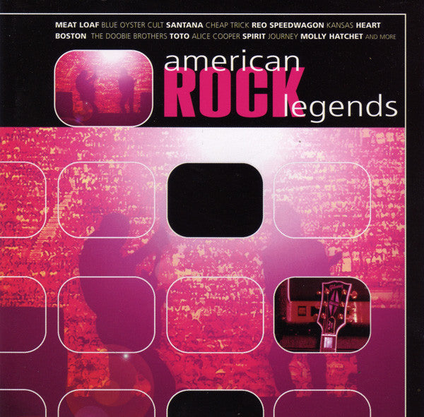 Various : American Rock Legends (CD, Comp)