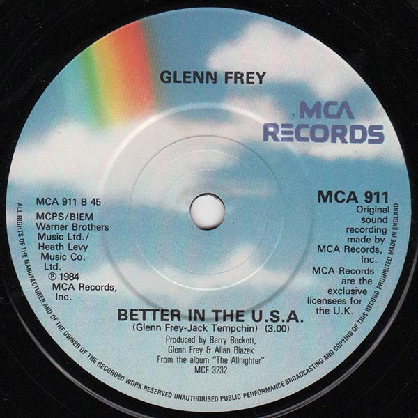 Glenn Frey : Sexy Girl (7", Single)