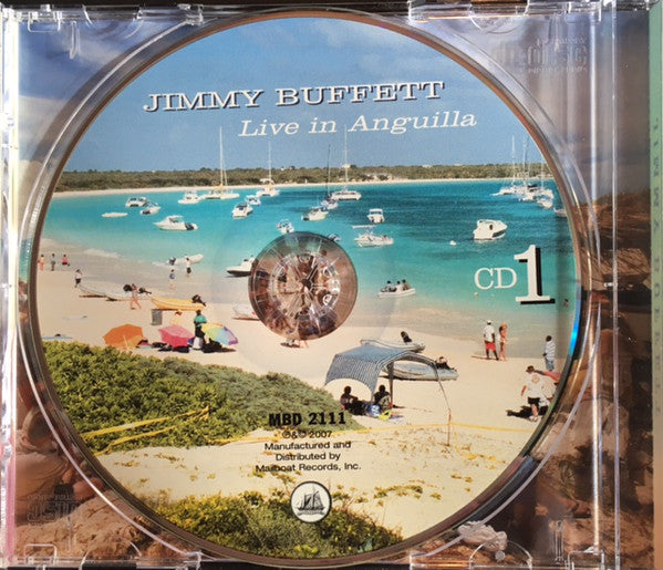 Jimmy Buffett : Live In Anguilla (2xCD, Album + DVD-V, Con)
