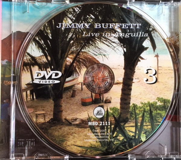 Jimmy Buffett : Live In Anguilla (2xCD, Album + DVD-V, Con)