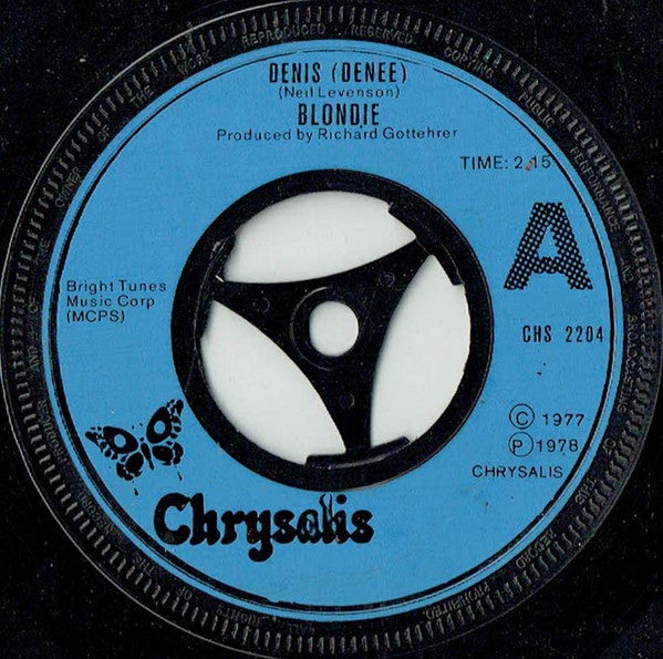 Blondie : Denis (Denee) (7", Single, Inj)