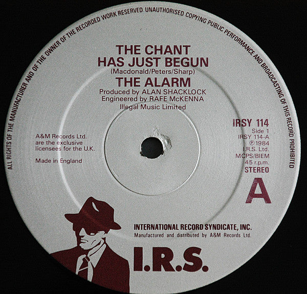 The Alarm : The Chant Has Just Begun (12", Single)