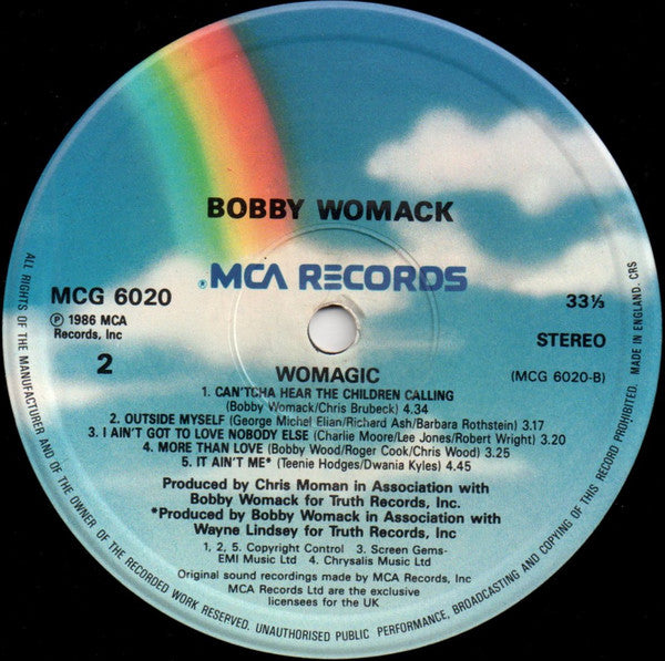 Bobby Womack : Womagic (LP, Album)