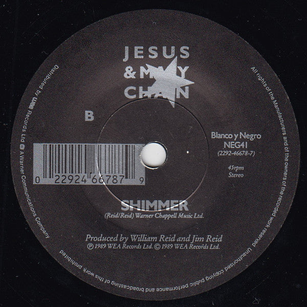 The Jesus And Mary Chain : Blues From A Gun (7", Single)