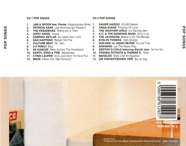 Various : Pop Songs (2xCD, Comp)