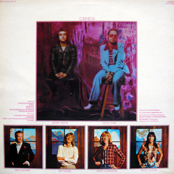 Elton John : Caribou (LP, Album)