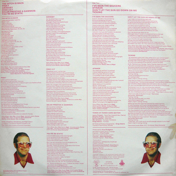 Elton John : Caribou (LP, Album)