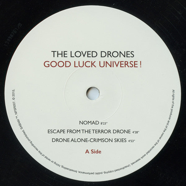 The Loved Drones : Good Luck Universe! (LP, Album)