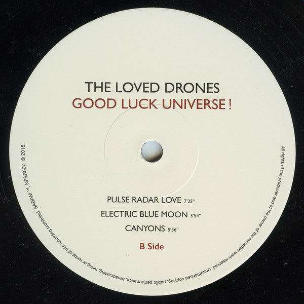 The Loved Drones : Good Luck Universe! (LP, Album)