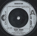 Shakatak : Night Birds (7", Single)