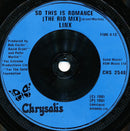 Linx : So This Is Romance (7", Single, Mat)