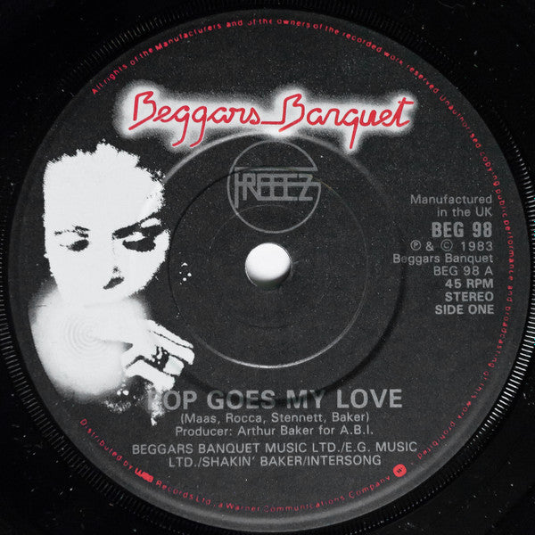 Freeez : Pop Goes My Love (7", Single)