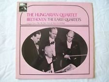 The Hungarian Quartet, Ludwig van Beethoven : The Early Quartets Vol. 3: Op. 18, No. 5 in A; No. 6 in B flat (LP)