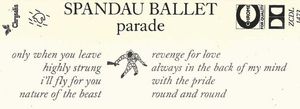 Spandau Ballet : Parade (Cass, Album)