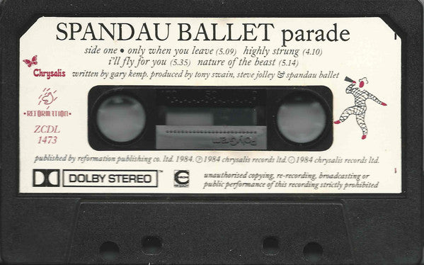 Spandau Ballet : Parade (Cass, Album)