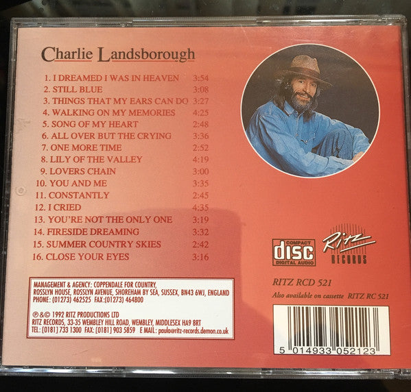 Charlie Landsborough : Songs From The Heart (CD, Album)