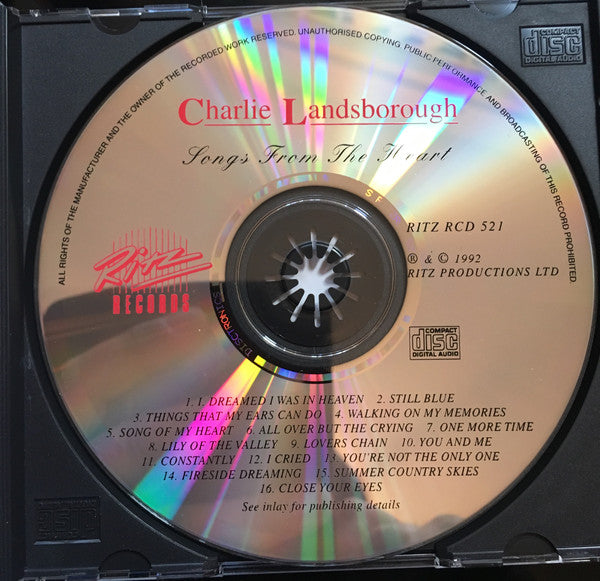 Charlie Landsborough : Songs From The Heart (CD, Album)