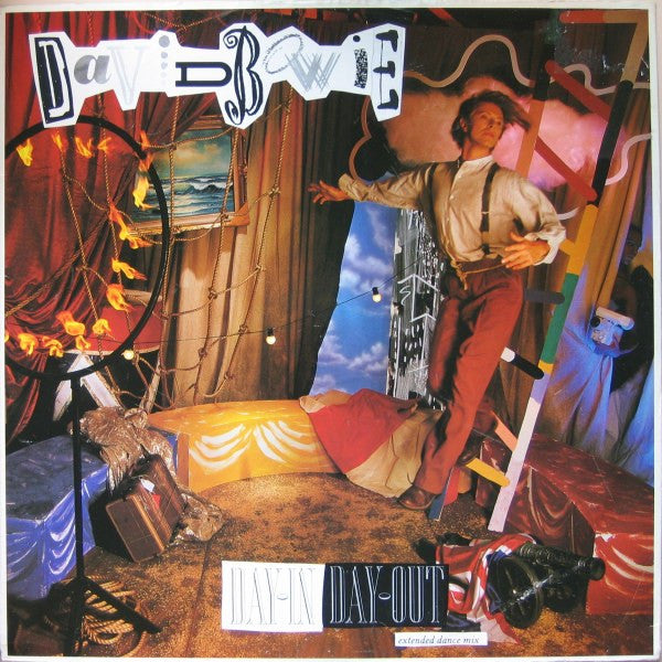 David Bowie : Day-In Day-Out (Extended Dance Mix) (12")