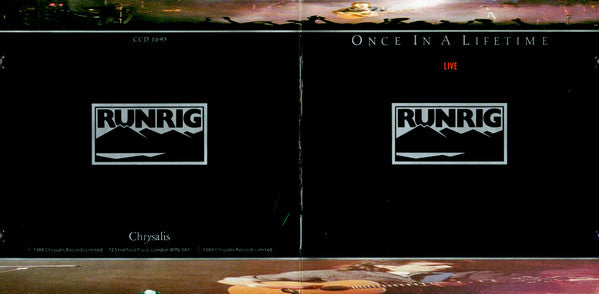 Runrig : Once In A Lifetime (Live) (CD)