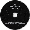 As December Falls : When You Figure Out You're Wrong, Get Back To Me (CD, EP, Ori)