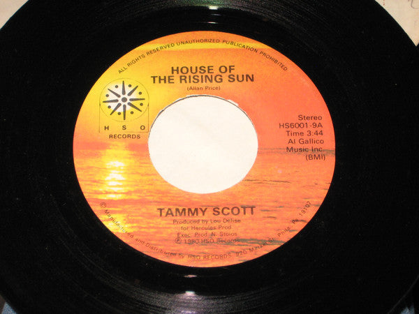 Tammy Scott : House Of The Rising Sun (7")