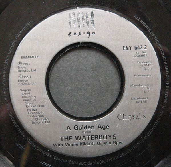 The Waterboys : The Whole Of The Moon (7", Single)