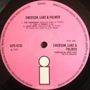 Emerson, Lake & Palmer : Emerson, Lake & Palmer (LP, Album, Pin)