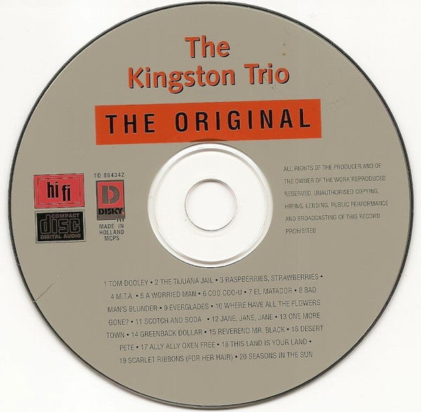 Kingston Trio : The Original (CD, Comp)