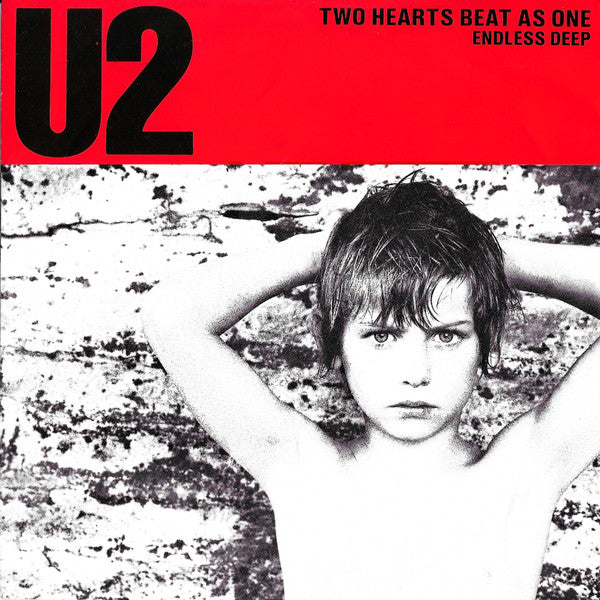 U2 : Two Hearts Beat As One (7", Single)