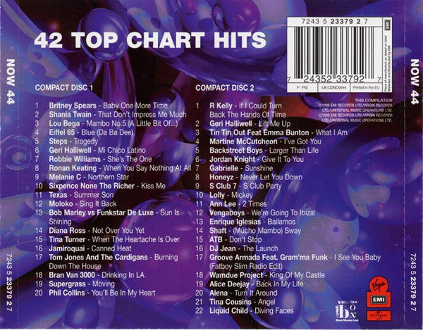 Various : Now That's What I Call Music! 44 (2xCD, Comp)