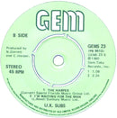 UK Subs : Warhead (7", Single, Ltd, Bro)