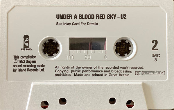 U2 : Under A Blood Red Sky (Live) (Cass, MiniAlbum)