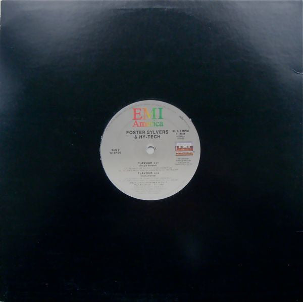 Foster Sylvers & Hy-Tech : Flavour (Special Extended Version) (12")