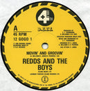 Redds And The Boys : Movin' & Groovin' (12")