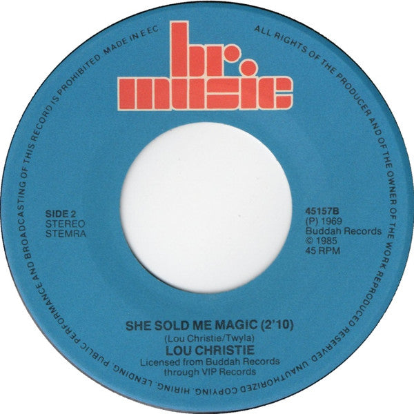 Lou Christie : I'm Gonna Make You Mine / She Sold Me Magic (7", Single)