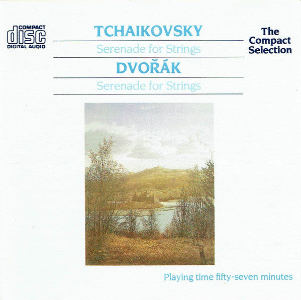 Pyotr Ilyich Tchaikovsky, Antonín Dvořák : Serenade For Strings (CD, Comp, RE, RM)