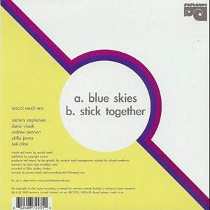 Special Needs : Blue Skies (7", Single)