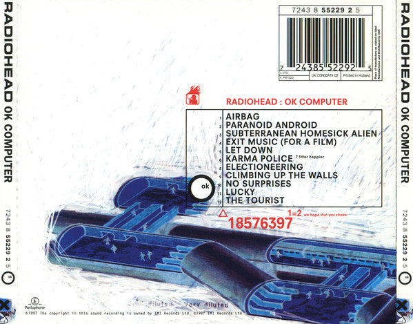 Radiohead : OK Computer (CD, Album)