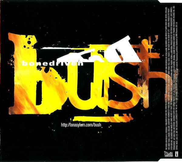 Bush : Bone Driven (CD, Single, CD1)