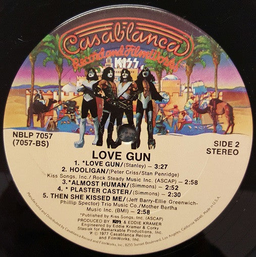 Kiss : Love Gun (LP, Album, San)