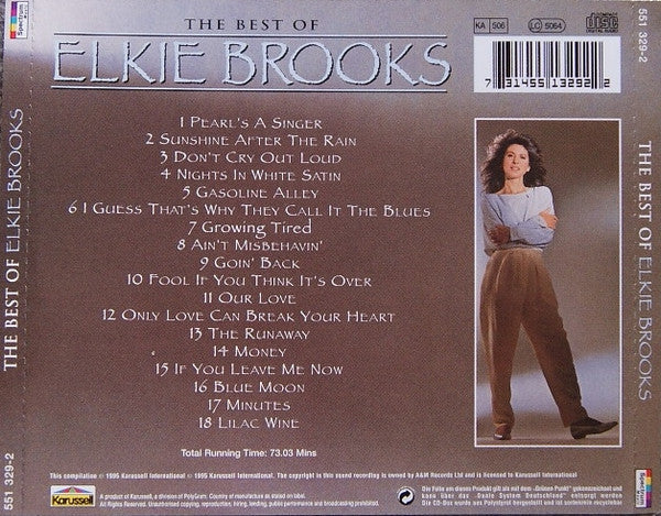 Elkie Brooks : The Best Of Elkie Brooks (CD, Comp, RE)