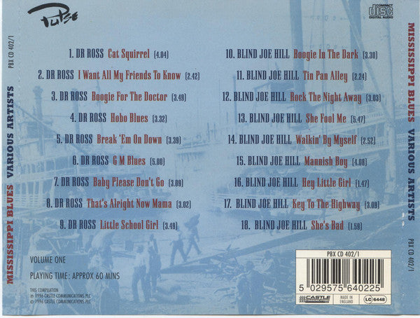 Various : Mississippi Blues (4xCD, Comp)