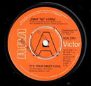 Jimmy 'Bo' Horne* : It's Your Sweet Love (7", Single, Promo)