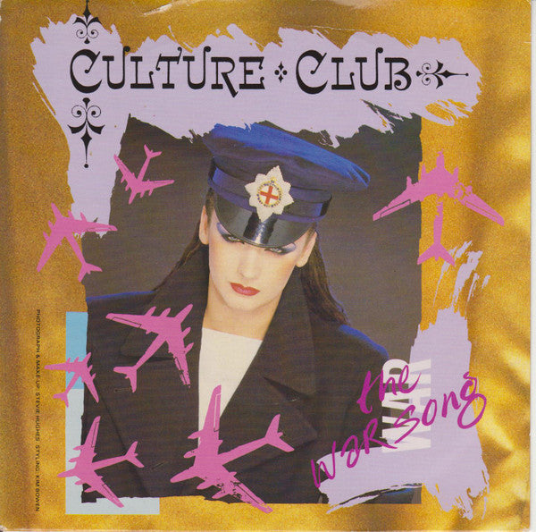 Culture Club : The War Song (7", Single, Glo)