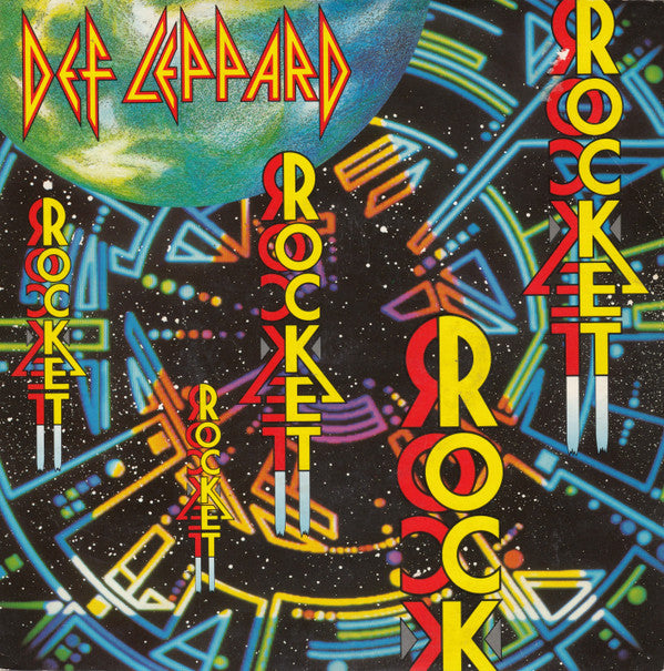 Def Leppard : Rocket (7", Single, Sil)