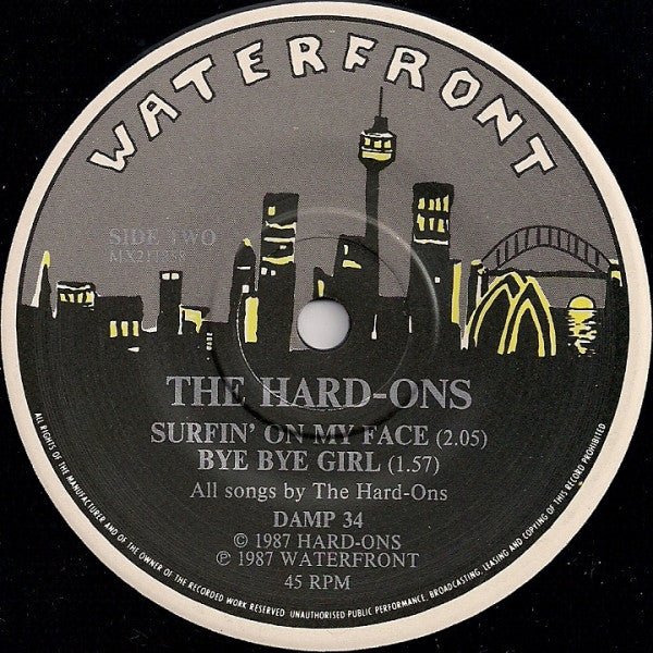 Hard-Ons : Surfin On My Face (7", EP, RE)