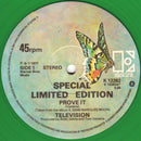 Television : Prove It (12", Single, Ltd, Gre)